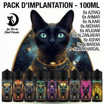 PACK 100ML – LES JUS DU CHAT PERCHÉ