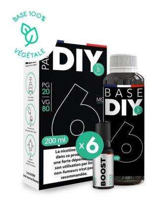 PACK DIY 200ML – 20|80 6MG